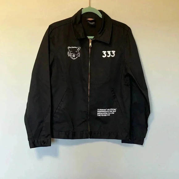 Dickies x Fever 333 black full zip jacket - Picture 1 of 4